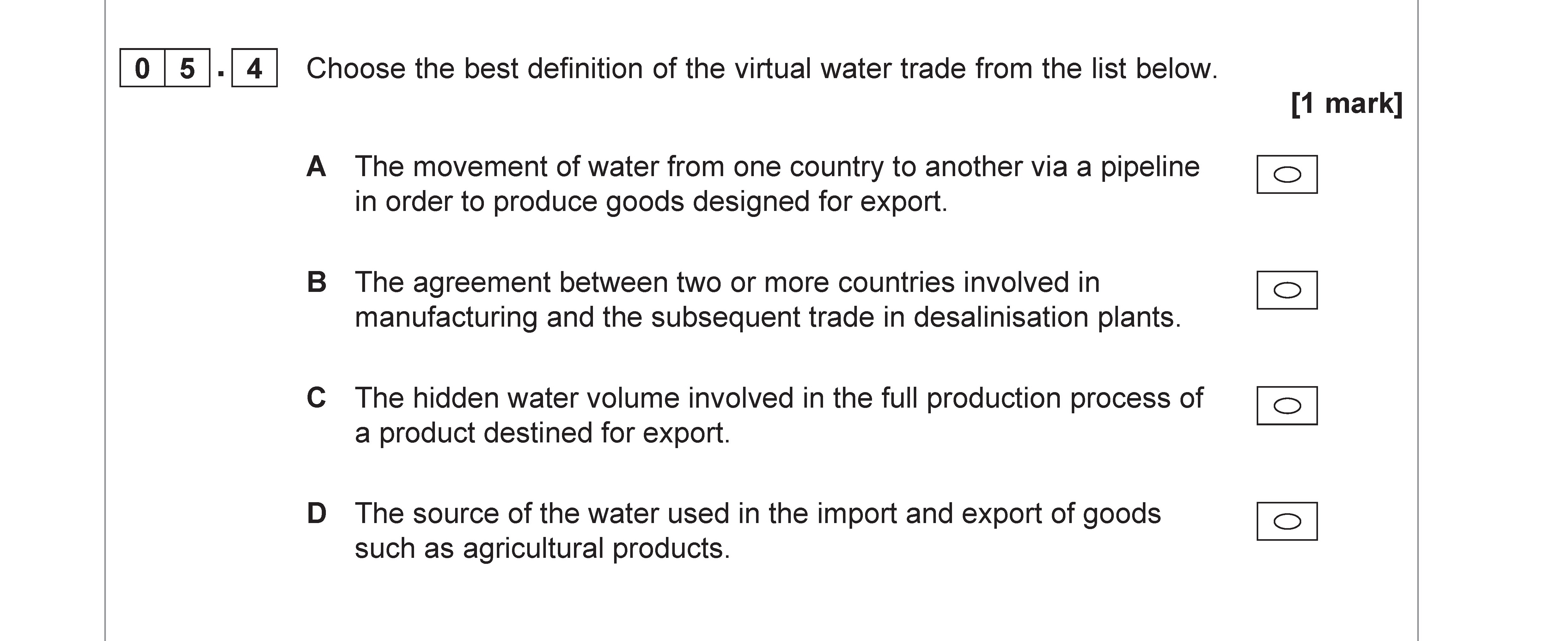 Choose-the-best-definition-of-the-virtual-water-trade-from-the-list-below-AQA-A-Level Geography-Question 5-2019-Paper 2.png